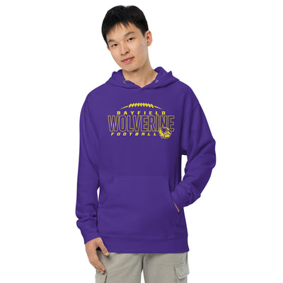 Bayfield Middle School Football Unisex Midweight Hoodie