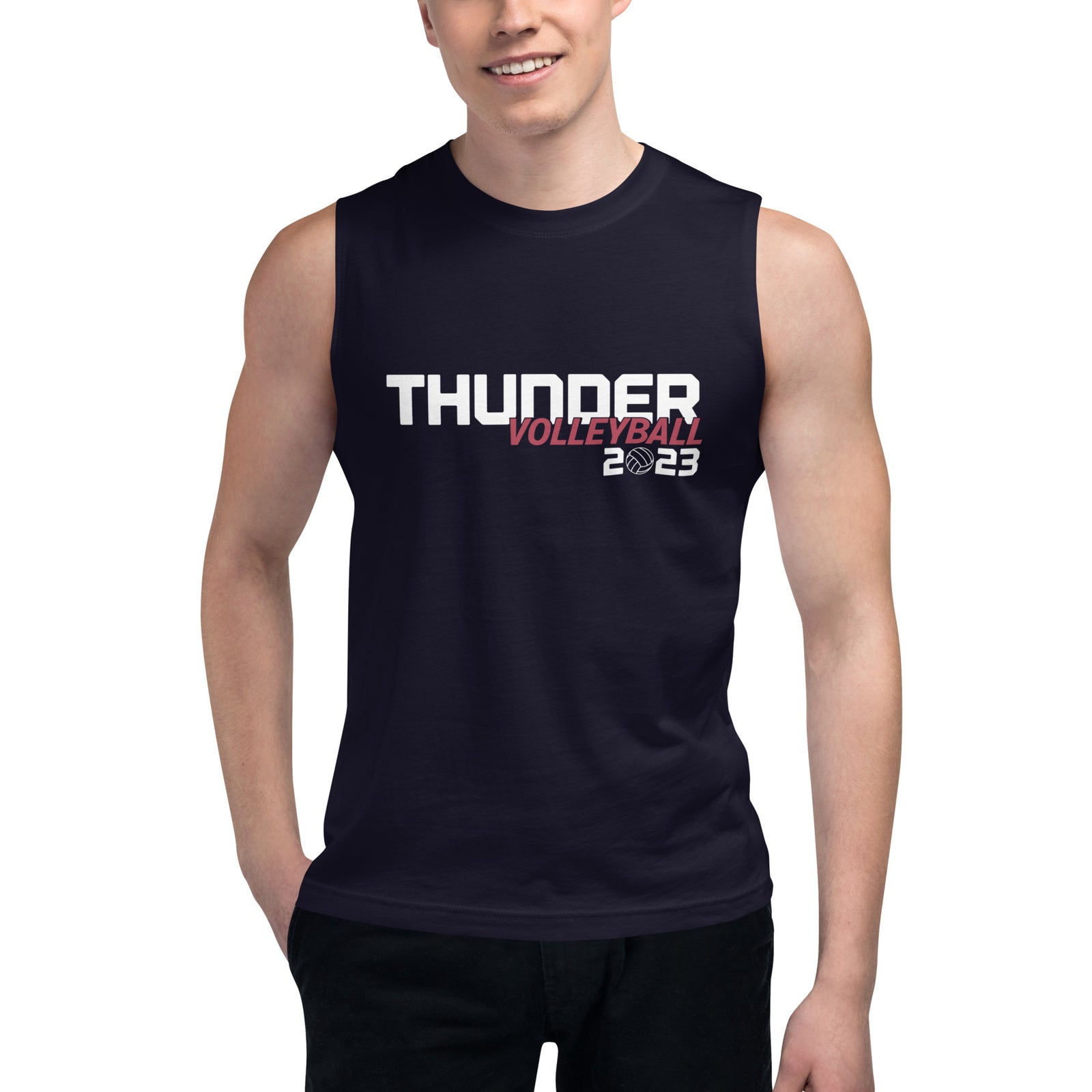 St. James Men's Volleyball Unisex Muscle Shirt