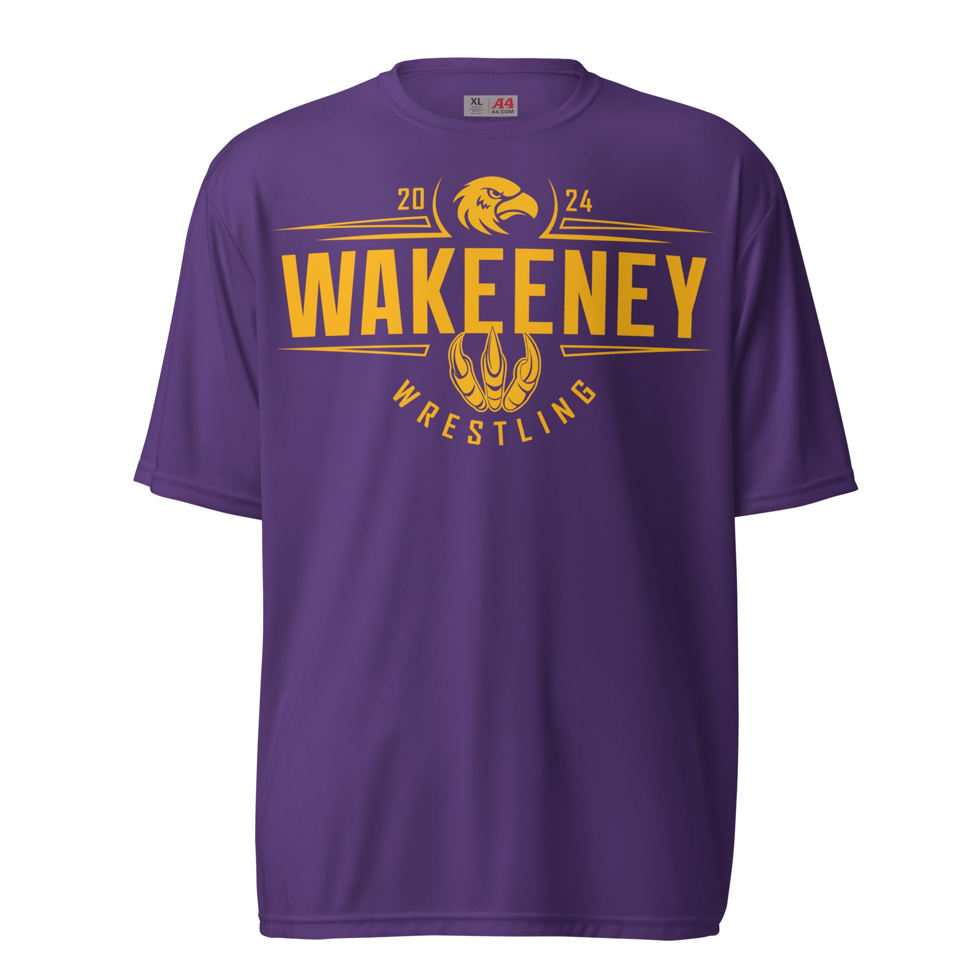 Wakeeney Wrestling Club Unisex Performance Crew Neck T-Shirt