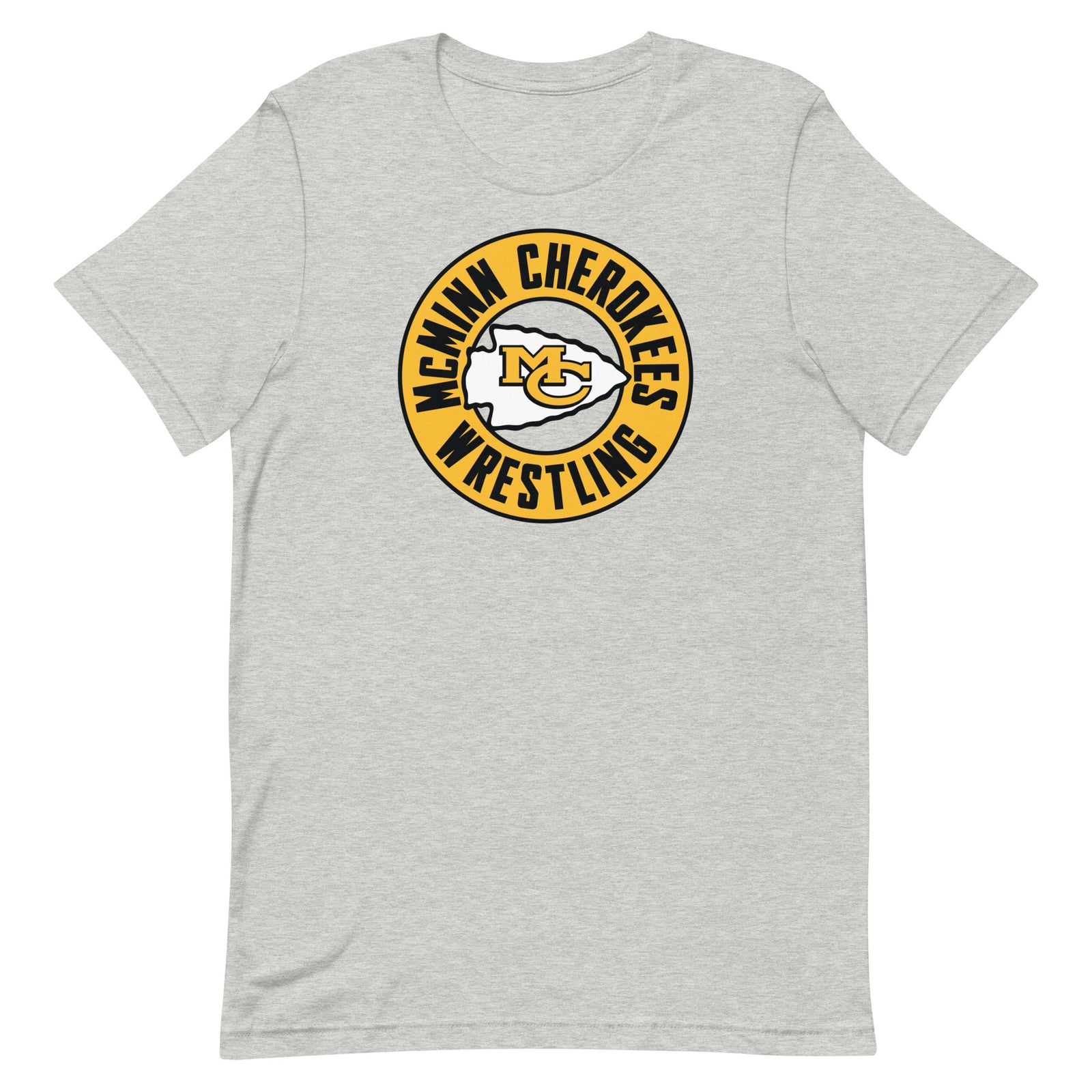 McMinn Cherokees Wrestling Unisex Staple T-Shirt
