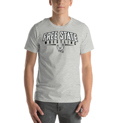 Lawrence Free State Wrestling Unisex Staple T-Shirt
