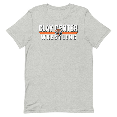 Clay Center Wrestling Unisex Staple T-Shirt