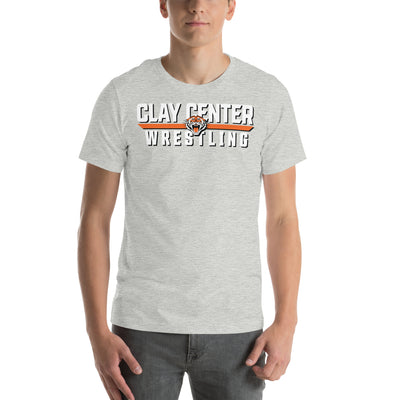 Clay Center Wrestling Unisex Staple T-Shirt