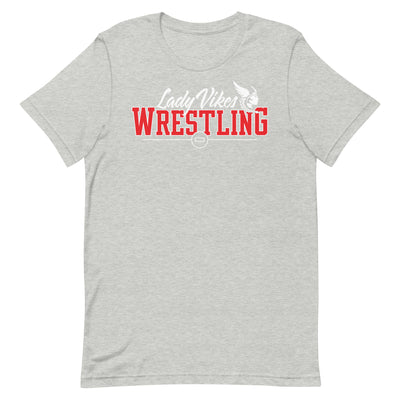 Lady Vikes Wrestling Unisex Staple T-Shirt