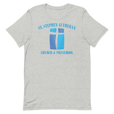 St. Stephen Lutheran Church Full Logo Unisex Staple T-Shirt