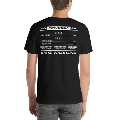 2024 Fredonia State Wrestling Unisex t-shirt