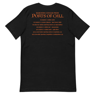 SMNW Odyssey Ports of Call Unisex t-shirt