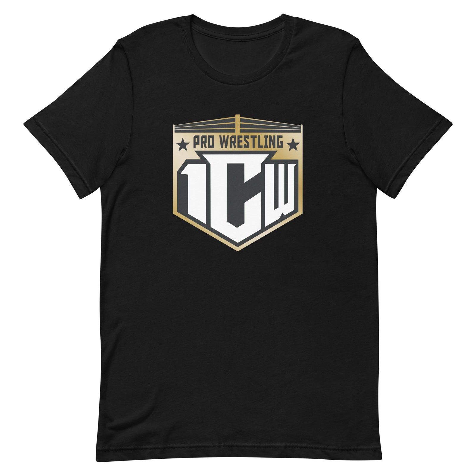 1CW Pro Wrestling New Logo Unisex Staple T-Shirt