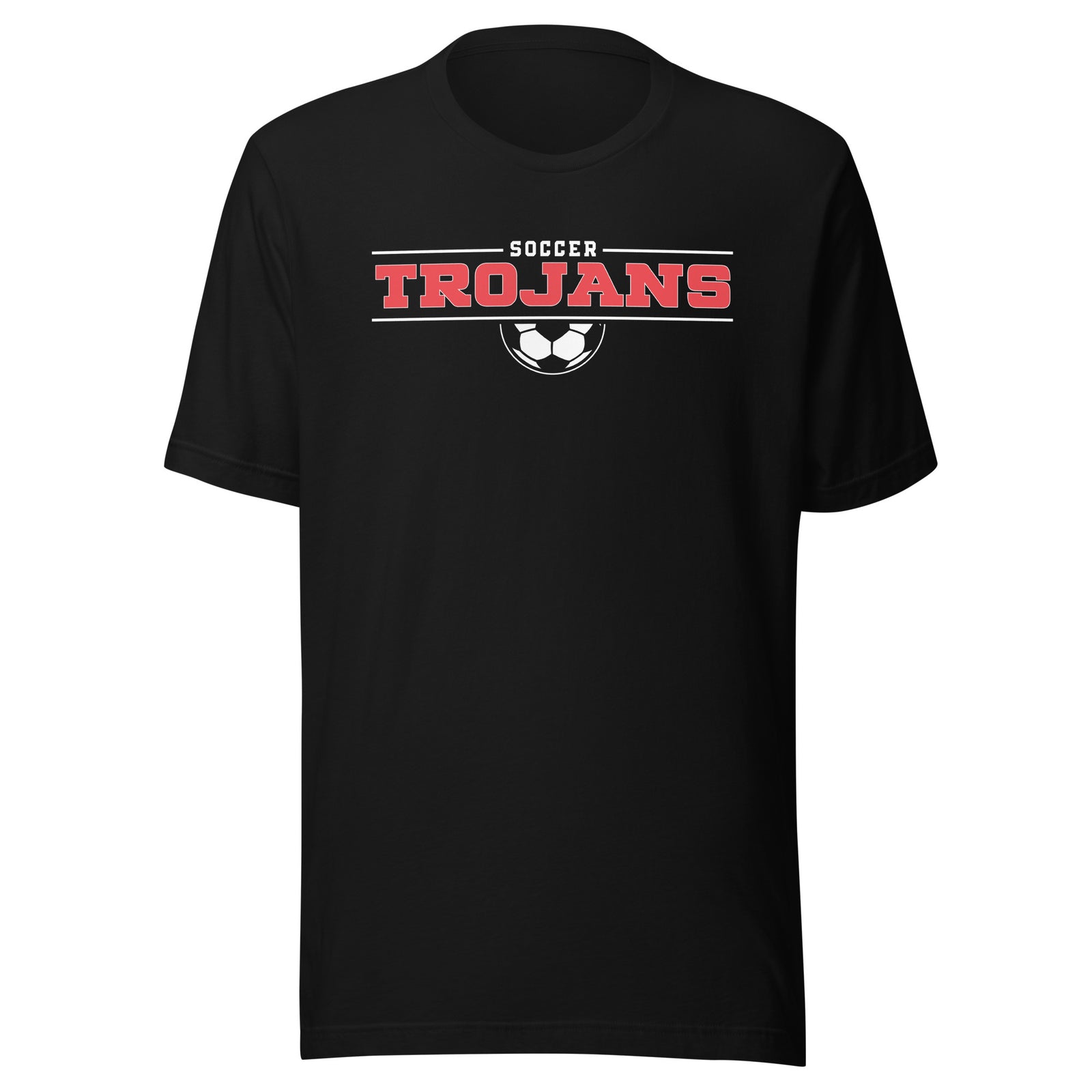 Park Hill Men's Soccer Trojans Unisex t-shirt