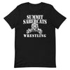 Summit Trail Middle School Wrestling  With Back Design Unisex Staple T-Shirt