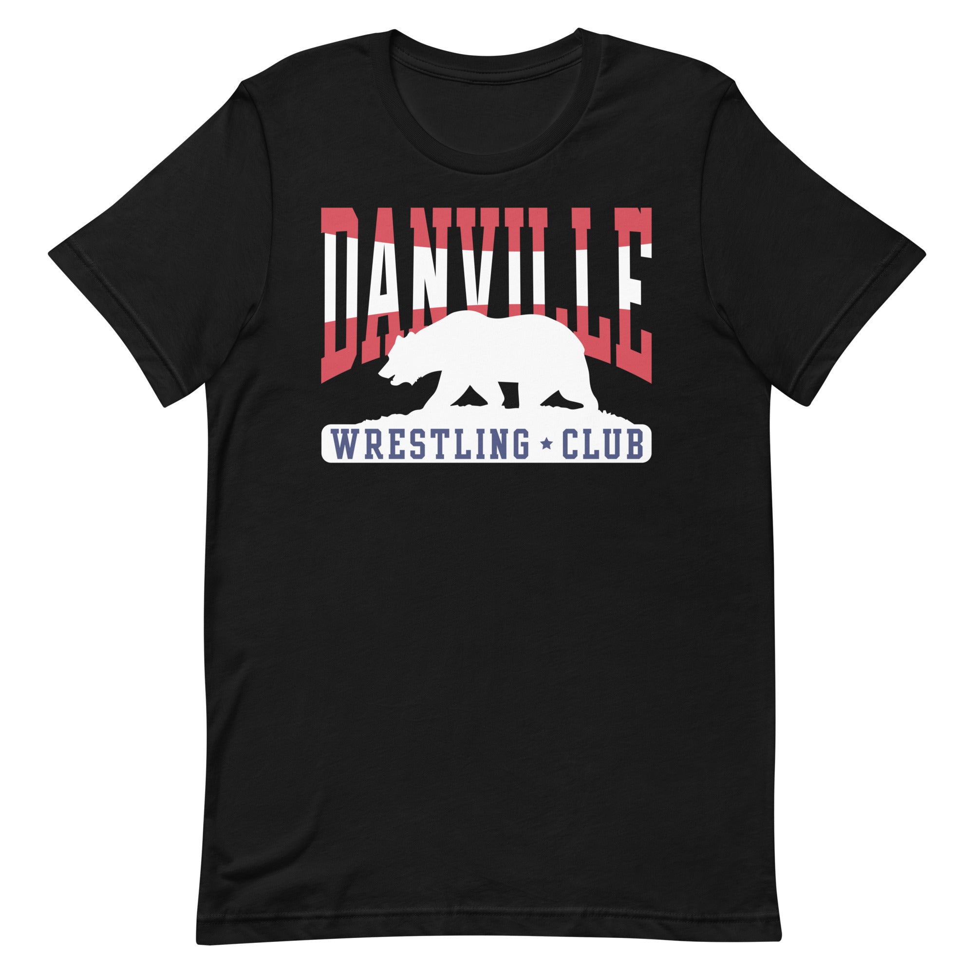 Danville Wrestling Club Black Unisex Staple T-Shirt