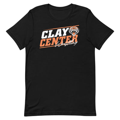 Clay Center Wrestling Unisex Staple T-Shirt