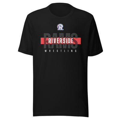 Riverside Rams Wrestling Unisex t-shirt