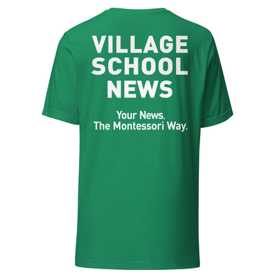 The Village School Broadcast Unisex t-shirt