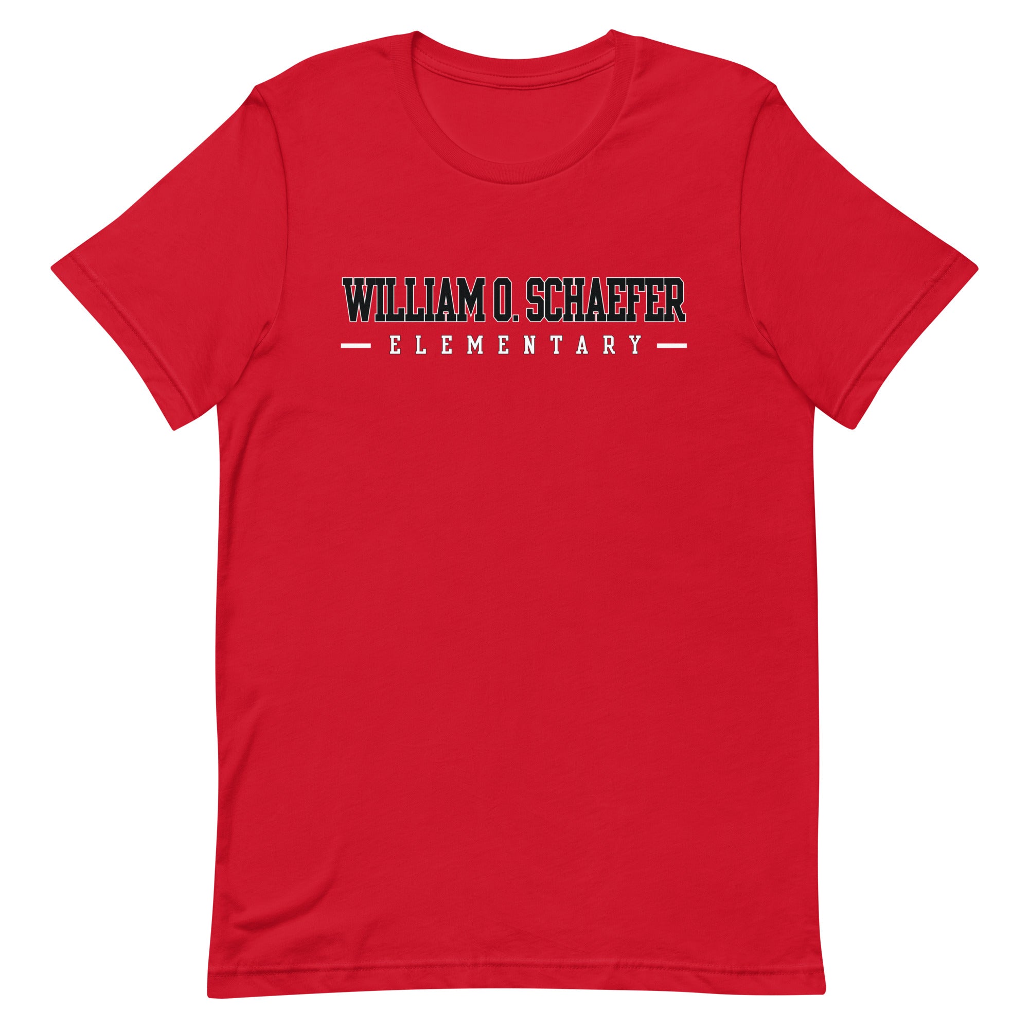 Dutchmen Pride William O. Schaefer Elementary Unisex t-shirt