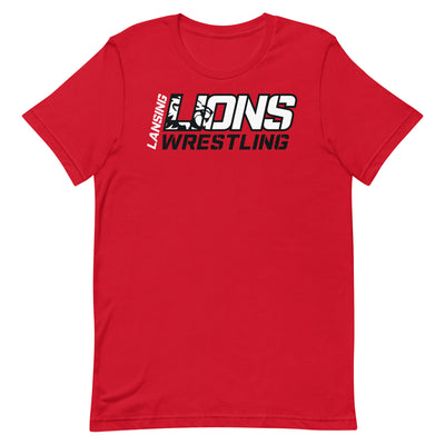 Lansing Wrestling  Unisex Staple T-Shirt