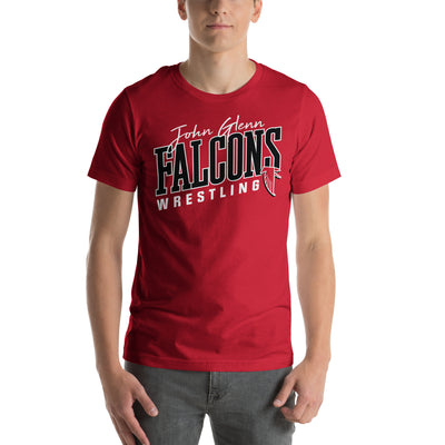 John Glenn Wrestling Unisex Staple T-Shirt