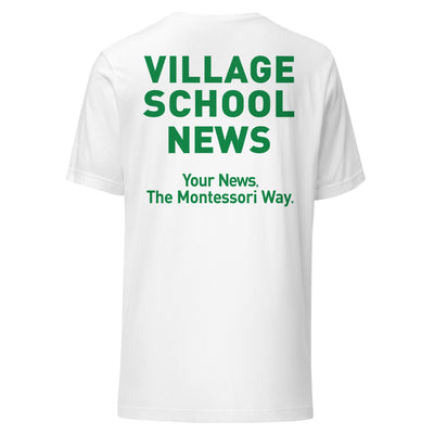 The Village School Broadcast Unisex t-shirt