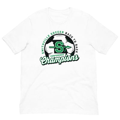 Smithville Soccer Back2Back Conference Champs Unisex t-shirt
