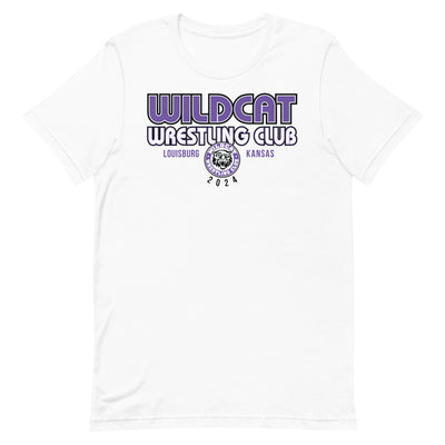 Wildcat Wrestling Club (Louisburg) - With Back Design - Unisex Staple T-Shirt