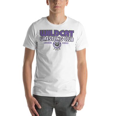 Wildcat Wrestling Club (Louisburg) - With Back Design - Unisex Staple T-Shirt