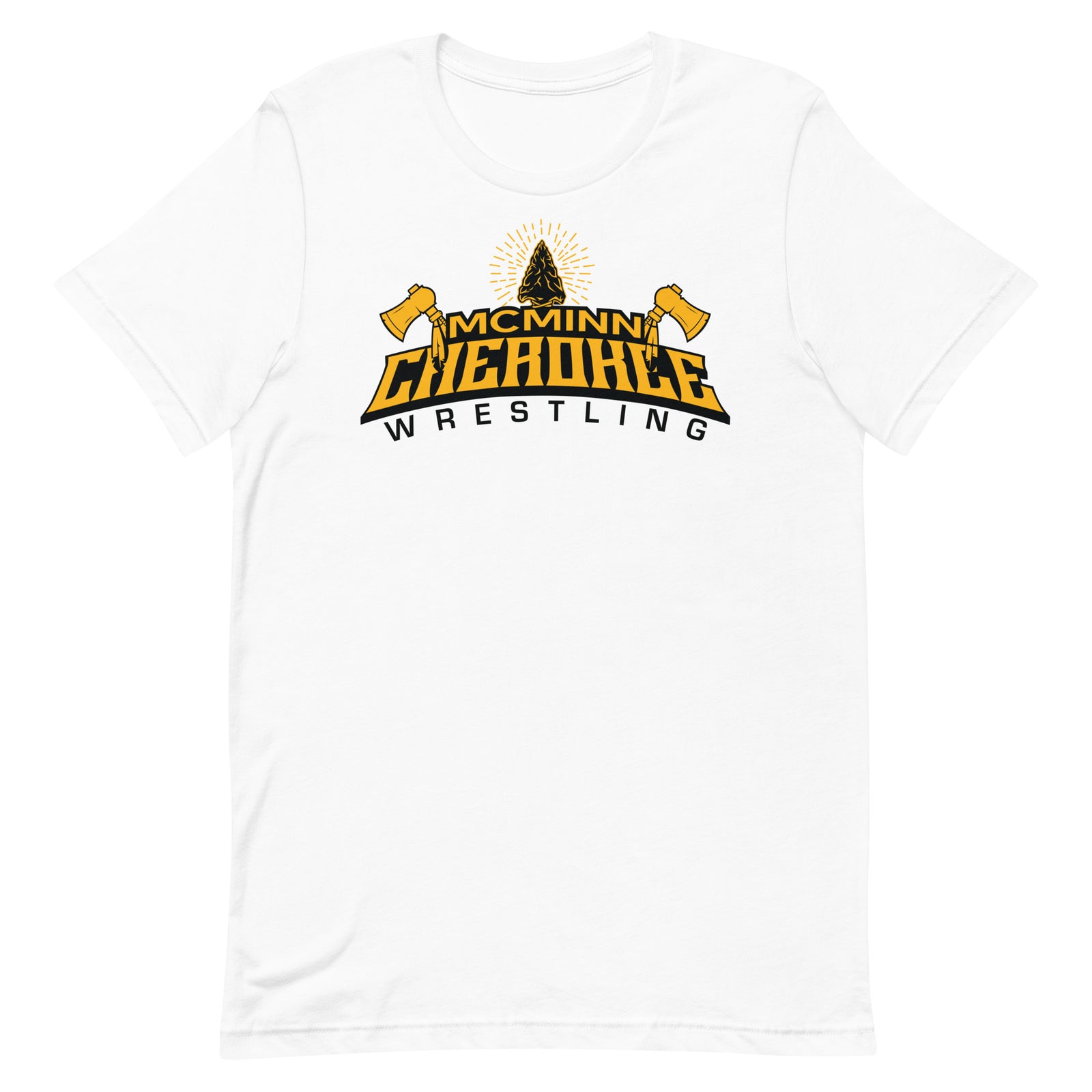 McMinn Cherokees Wrestling Unisex Staple T-Shirt