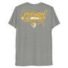 Phenom Wrestling (Front + Back) Unisex Tri-Blend t-shirt