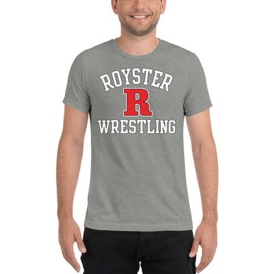 Royster Rockets Wrestling Unisex Tri-Blend T-Shirt