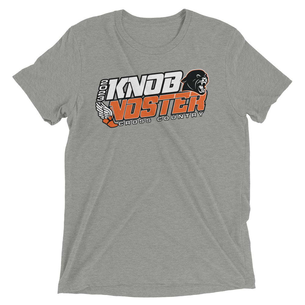 Knob Noster Cross Country Unisex Tri-Blend T-Shirt