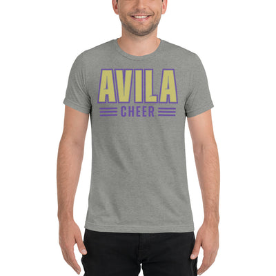 Avila University Cheer Unisex Tri-Blend T-Shirt