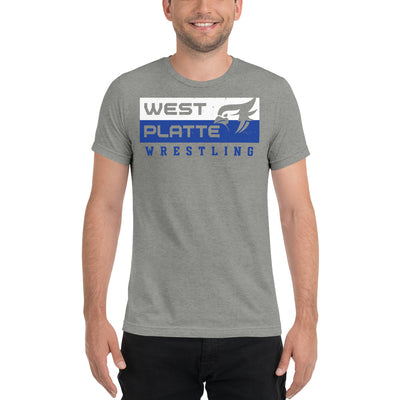 West Platte Wrestling Unisex Tri-Blend T-Shirt