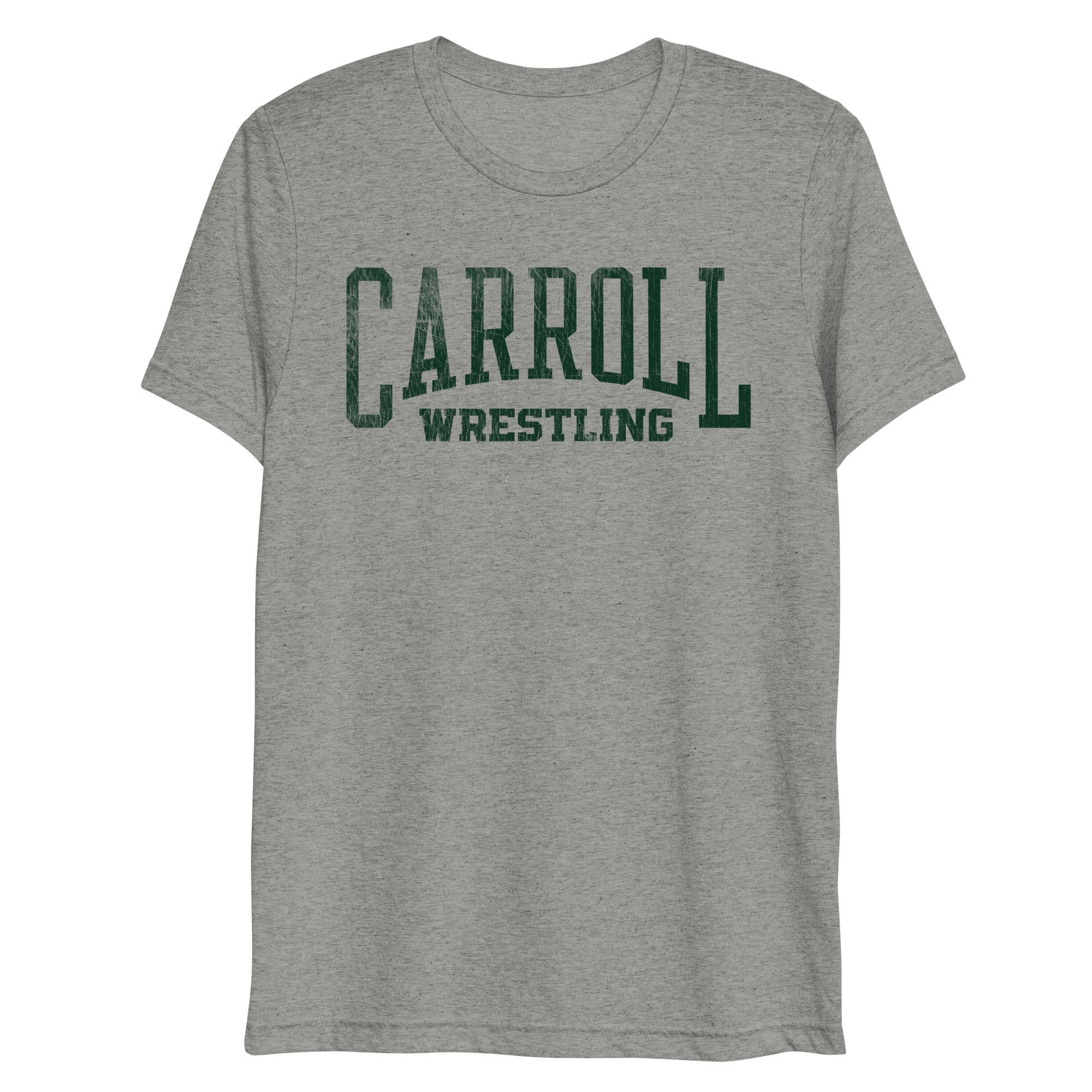 Carroll Wrestling Unisex Tri-Blend t-shirt