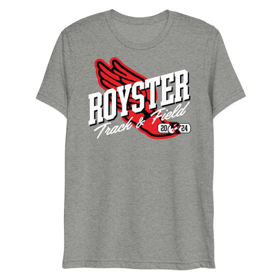 Royster Rockets Track & Field Unisex Tri-Blend T-Shirt