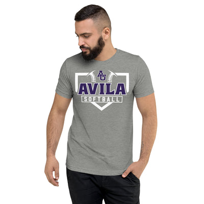 Avila Softball Unisex Tri-Blend T-Shirt