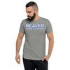 Pratt Community College Beaver Wrestling Unisex Tri-Blend T-Shirt