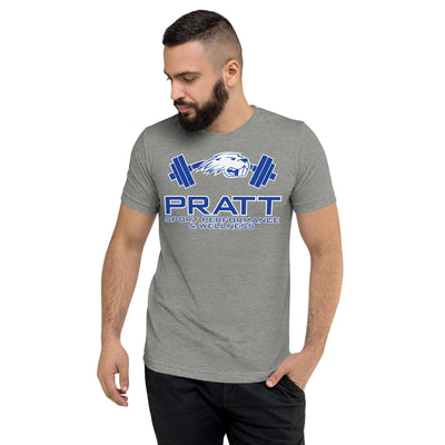 Pratt Community College Sport Performance & Wellness Unisex Tri-Blend T-Shirt