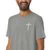 St. Stephen Lutheran Church Cross Only Unisex Tri-Blend T-Shirt