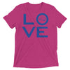 Pratt Community College LOVE Unisex Tri-Blend T-Shirt