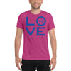 Pratt Community College LOVE Unisex Tri-Blend T-Shirt