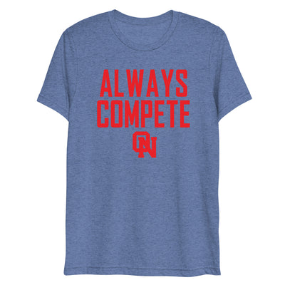 Olathe North Track & Field Always Compete Unisex Tri-Blend T-Shirt