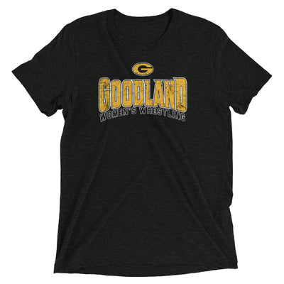 Goodland Wrestling Women's Wrestling Unisex Tri-Blend T-Shirt