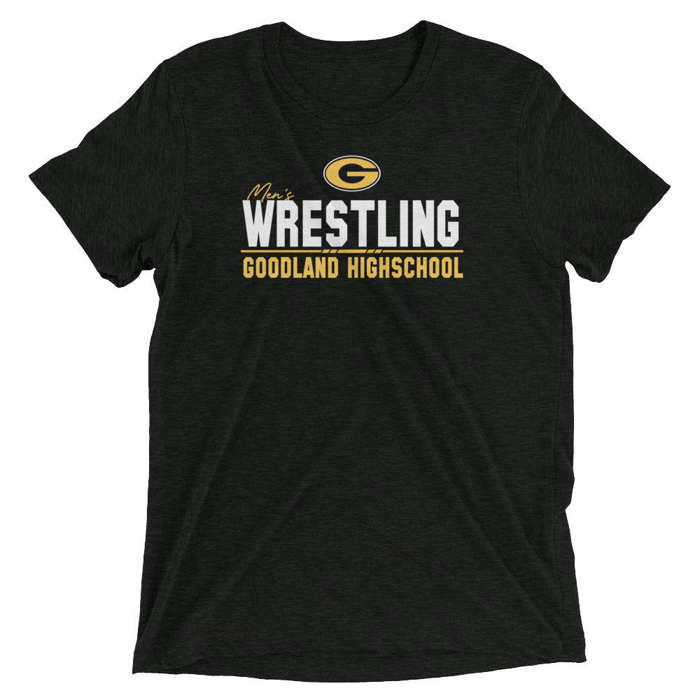 Goodland Wrestling WRESTLING Unisex Tri-Blend T-Shirt