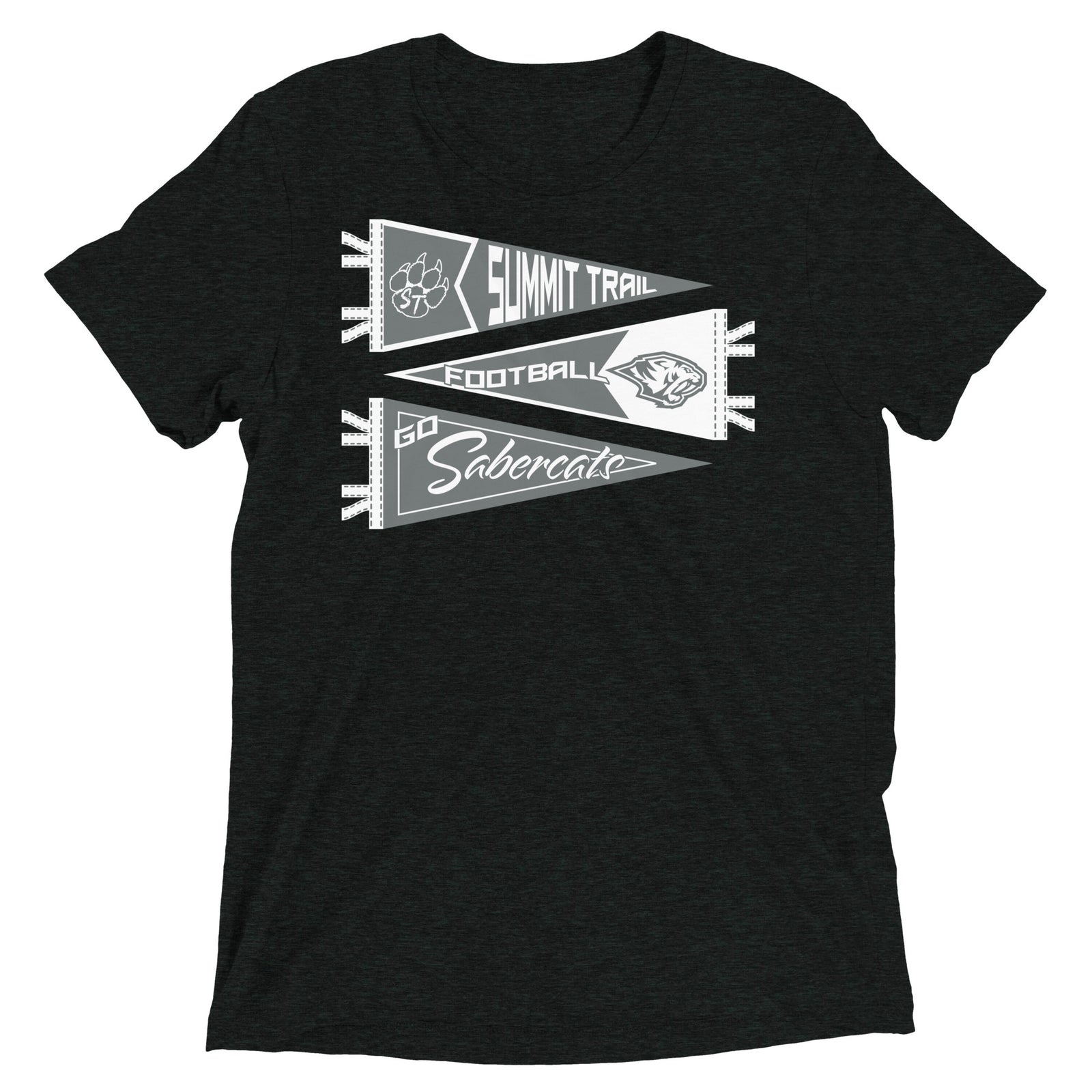 Summit Trail Middle School Football Unisex Tri-Blend T-Shirt