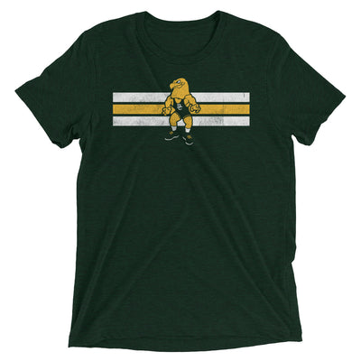 Bishop Carroll Wrestling (with back print) Triblend Short sleeve t-shirt