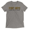 Fort Hays State University Wrestling Unisex Tri-Blend T-Shirt