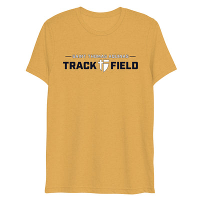 Saint Thomas Aquinas Track & Field Unisex Tri-Blend t-shirt
