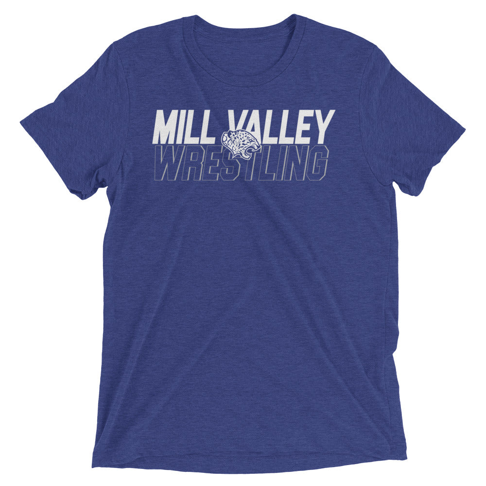 Mill Valley Lady Jaguars  Unisex Tri-Blend T-Shirt