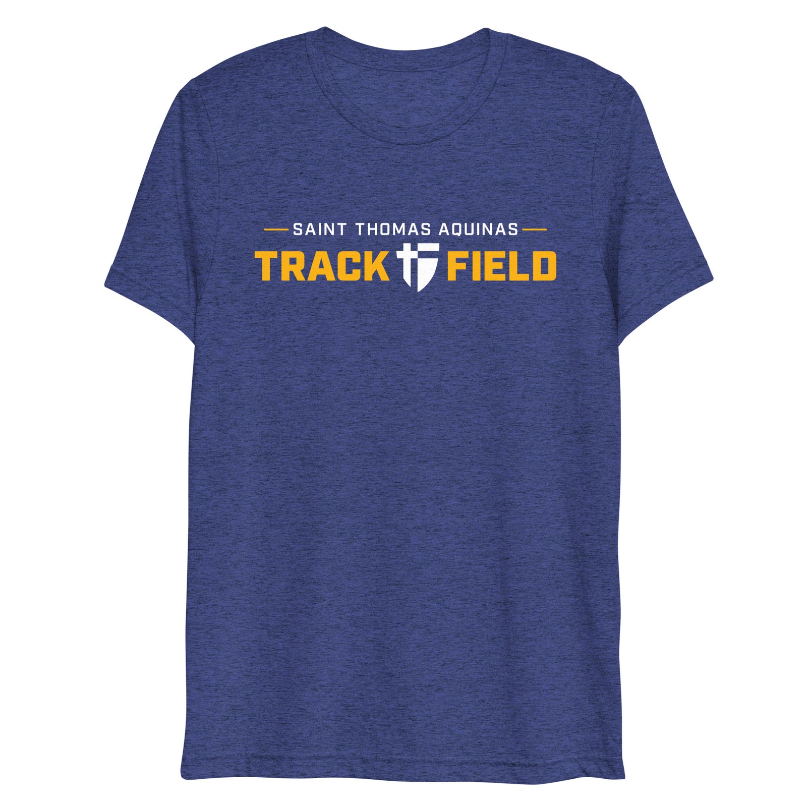 Saint Thomas Aquinas Track & Field Unisex Tri-Blend t-shirt