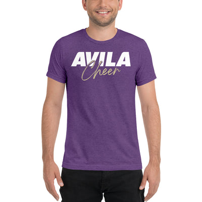 Avila University Cheer Unisex Triblend Tee