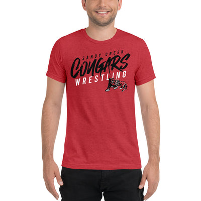 Sandy Creek Wrestling Unisex Tri-Blend T-Shirt